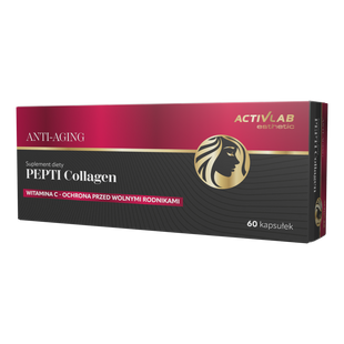 WYPRZEDAZ! data waznosci do 20.04.25 Activlab ANTI-AGING PEPTI Collagen 60 kapsułek