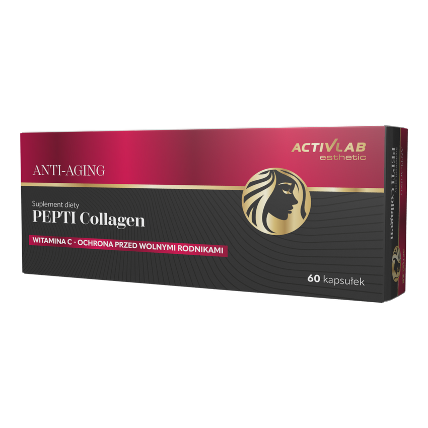 WYPRZEDAZ! data waznosci do 20.04.25 Activlab ANTI-AGING PEPTI Collagen 60 kapsułek