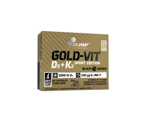 Olimp Gold-Vit D3+K2 2000 IU Sport Edition - 60 Kapsułek