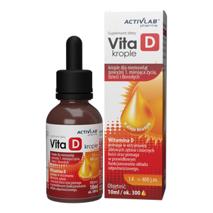 Activlab Vita D3 - krople 10 ml