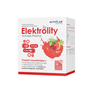 Activlab Elektrolity produkt nawadniający truskawkowy