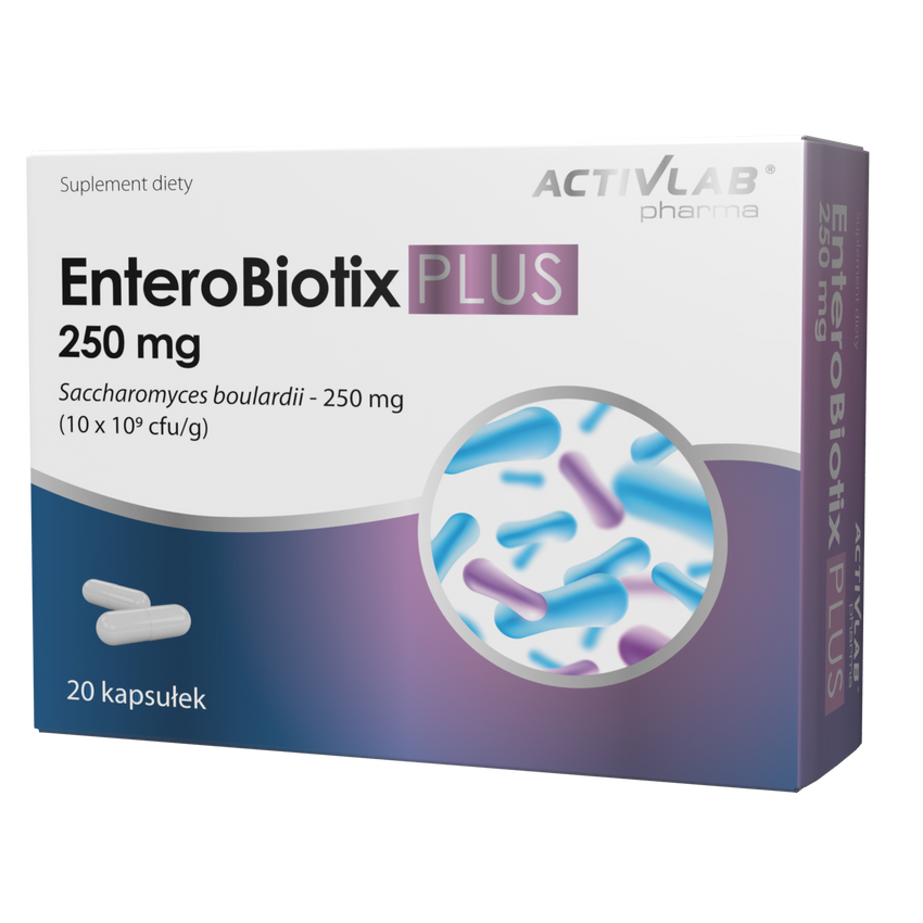 Activlab EnteroBiotix PLUS 250 mg 20 kapsułek